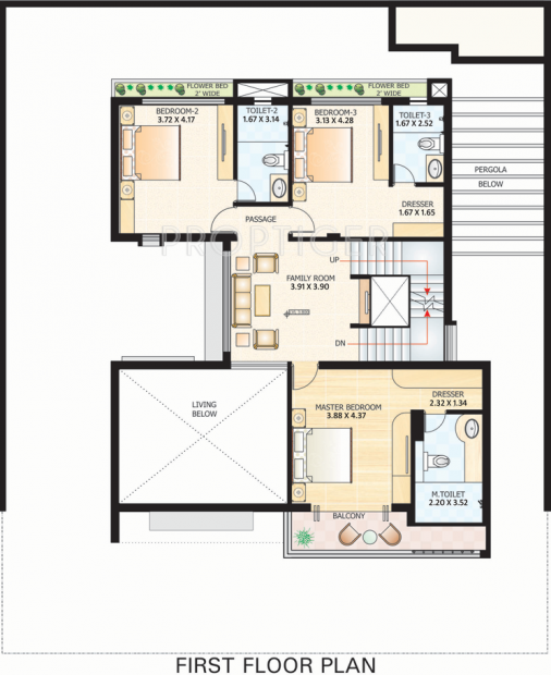 Fire Eternity Villas (4BHK+5T (3,444 sq ft) + Servant Room 3444 sq ft)