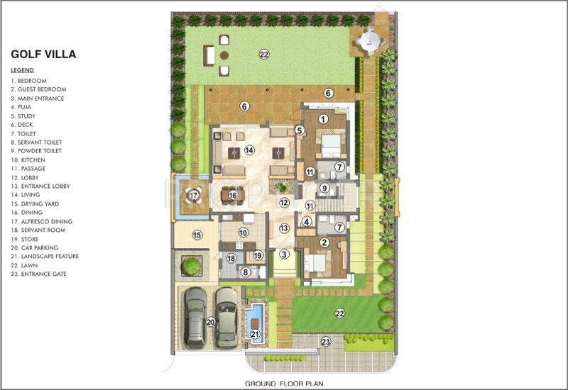 Lodha Golflinks Villas (4BHK+6T (4,320 sq ft) + Study Room 4320 sq ft)