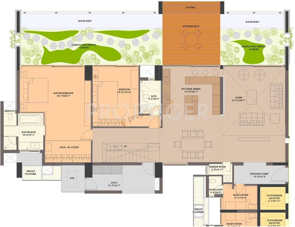 Total Environment Windmills of Your Mind Villas (4BHK+6T (3,756 sq ft) + Servant Room 3756 sq ft)