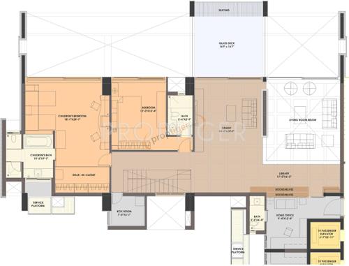 Total Environment Windmills of Your Mind Villas (4BHK+6T (3,756 sq ft) + Servant Room 3756 sq ft)