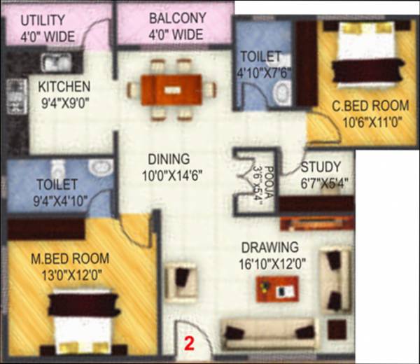  sunshine Floor Plan Floor Plan