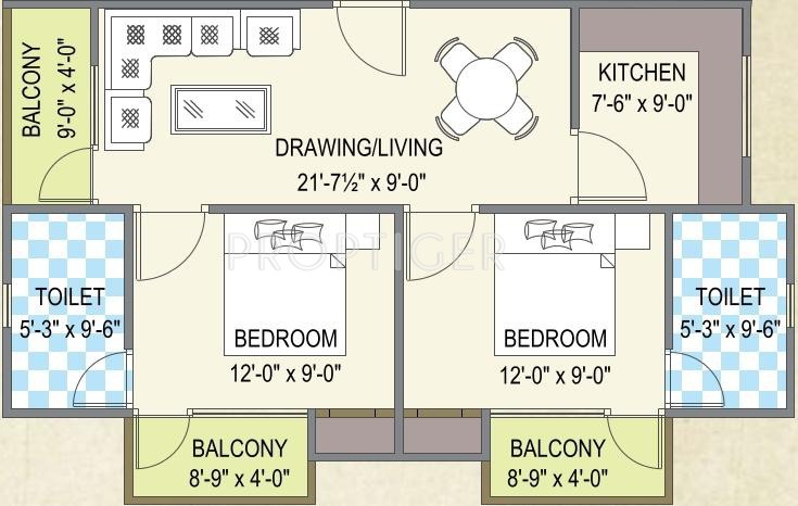 IPG Sanrachna Shri Krishnam Apartment (2BHK+2T (1,003 sq ft) 1003 sq ft) IPG Sanrachna Shri Krishnam Apartment (2BHK+2T (1,003 sq ft) 1003 sq ft)