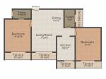 Koteshwar Amrut Darshan (2BHK+2T (1,150 sq ft) 1150 sq ft) Koteshwar Amrut Darshan (2BHK+2T (1,150 sq ft) 1150 sq ft)