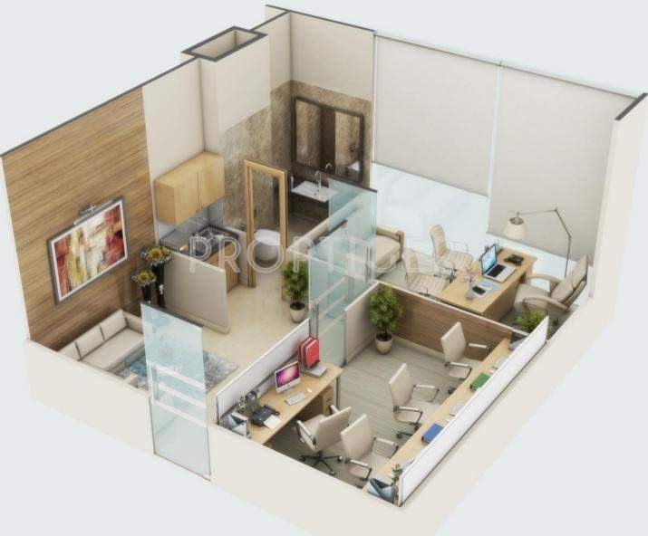 Cosmic Corporate Park 3 (Office 580 sq ft)