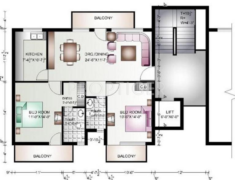 RKM Springdale Tower I and II (2BHK+2T (1,176 sq ft) 1176 sq ft) RKM Springdale Tower I and II (2BHK+2T (1,176 sq ft) 1176 sq ft)
