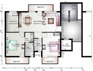 RKM Springdale Tower I and II (2BHK+2T (1,176 sq ft) 1176 sq ft) RKM Springdale Tower I and II (2BHK+2T (1,176 sq ft) 1176 sq ft)