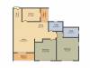 TATA Ariana (2BHK+2T (1,099 sq ft) 1099 sq ft)