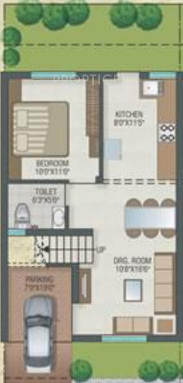 Aatmiya Krishna Vatika (3BHK+3T (1,337 sq ft) 1337 sq ft)