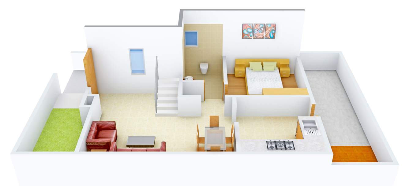 Aatmiya Kanha Residency (3BHK+3T (1,577 sq ft) 1577 sq ft)