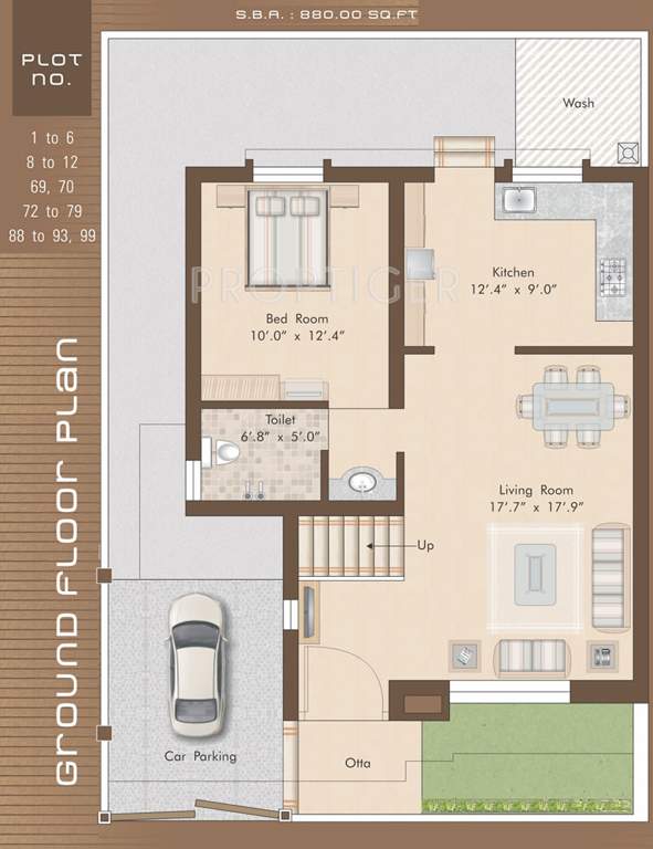 Aatmiya Kanha Residency (4BHK+3T (1,721 sq ft) 1721 sq ft)