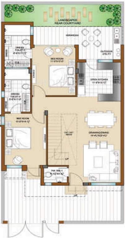 Bajwa Sunny Villas (4BHK+3T (1,800 sq ft) 1800 sq ft)