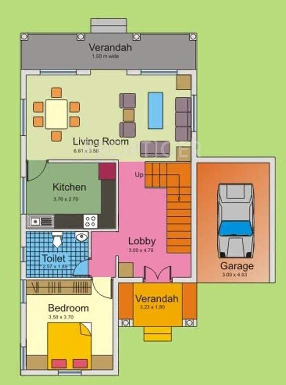 Aquarius Four Seasons Phase I (3BHK+3T (2,388 sq ft) 2388 sq ft)
