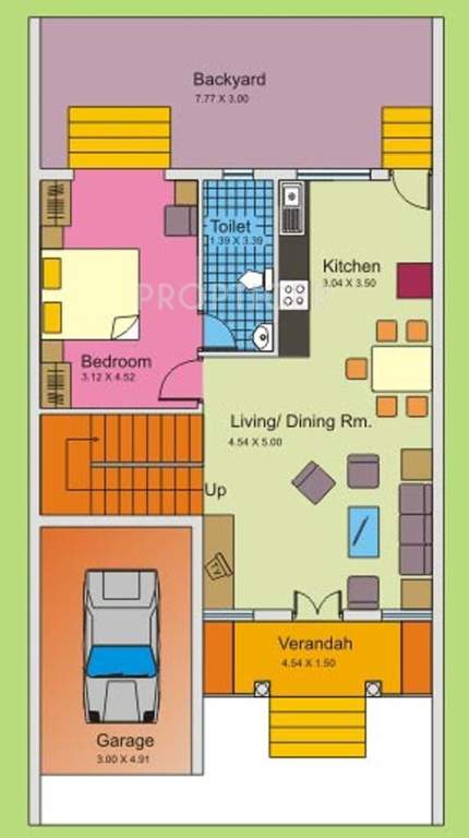 Aquarius Four Seasons Phase I (3BHK+3T (1,890 sq ft) 1890 sq ft)