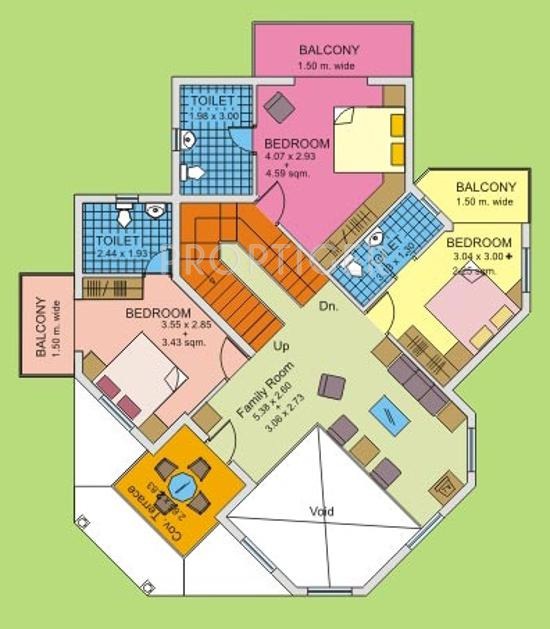 Aquarius Four Seasons Phase I (4BHK+4T (3,220 sq ft) 3220 sq ft) Aquarius Four Seasons Phase I (4BHK+4T (3,220 sq ft) 3220 sq ft)