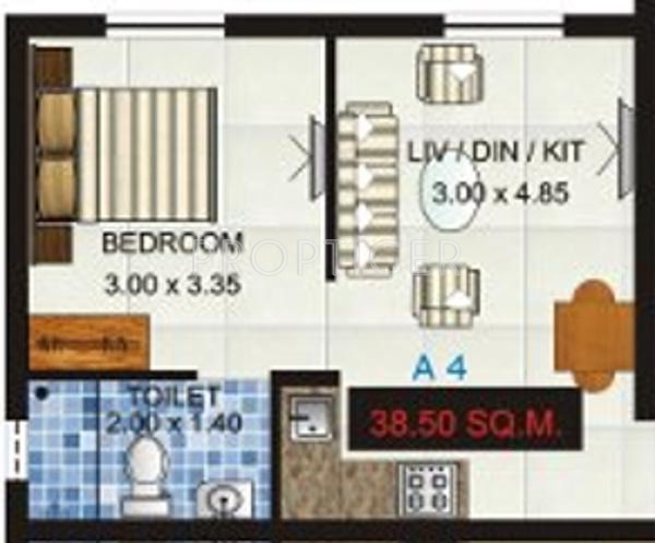 B and F Ivy Retreat (1BHK+1T (414 sq ft) 414 sq ft) B and F Ivy Retreat (1BHK+1T (414 sq ft) 414 sq ft)
