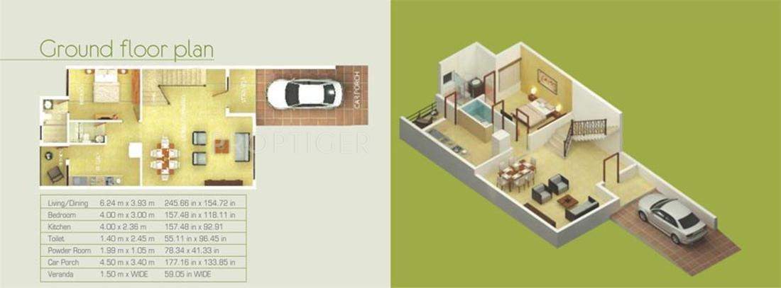 Sardesai Sunflower Estate (4BHK+4T (2,424 sq ft) 2424 sq ft)