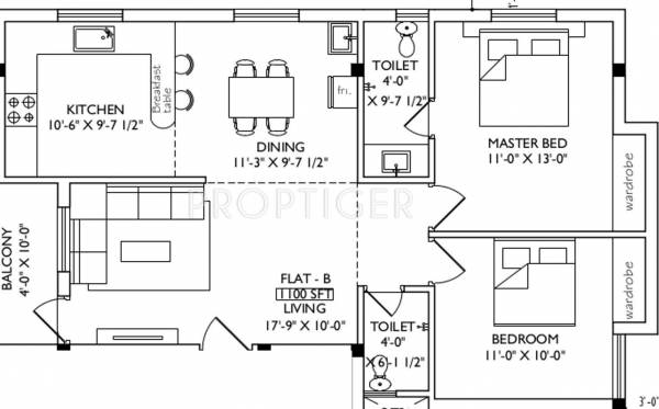 Rahul Harmony (2BHK+2T (1,100 sq ft) 1100 sq ft) Rahul Harmony (2BHK+2T (1,100 sq ft) 1100 sq ft)