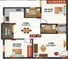 Sriven Exotica (2BHK+2T (909 sq ft) 909 sq ft)