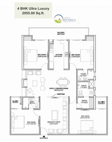 Floor Plan azea-botanica Floor Plan Floor Plan