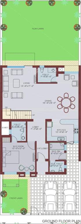 Ansal The Fernhill Villa (5BHK+7T (5,050 sq ft) Study Room 5050 sq ft)