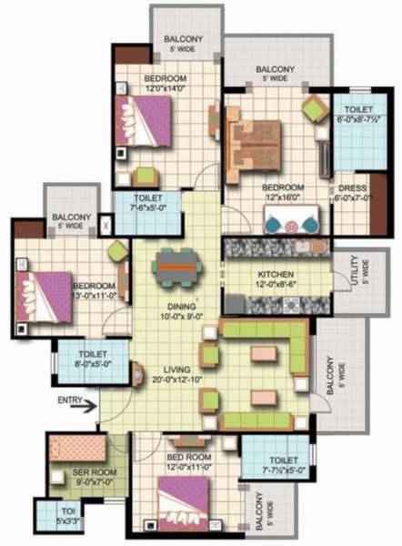  casablanca Floor Plan Floor Plan