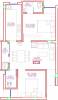 Arthi Varaha (2BHK+2T (840 sq ft) 840 sq ft)