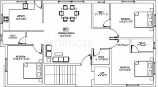 RP Mahalaxmi (3BHK+3T (1,507 sq ft) 1507 sq ft) RP Mahalaxmi (3BHK+3T (1,507 sq ft) 1507 sq ft)