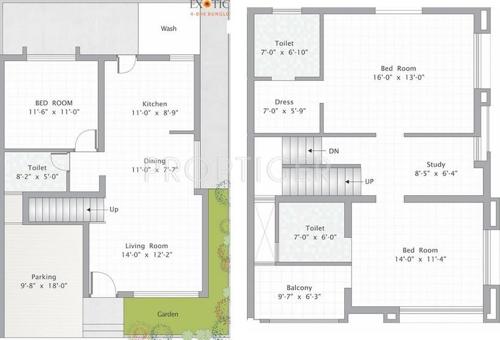 Aatmiya Sanskar Exotica (4BHK+4T (1,360 sq ft) + Study Room 1360 sq ft)