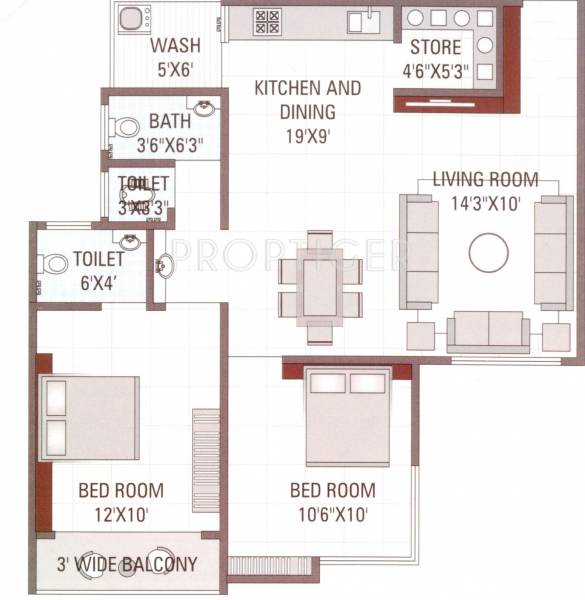 Shiv Samarpan Heights (2BHK+2T (1,271 sq ft) 1271 sq ft) Shiv Samarpan Heights (2BHK+2T (1,271 sq ft) 1271 sq ft)