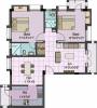 Acchyuthan Sri Koormam (2BHK+2T (1,038 sq ft) 1038 sq ft)