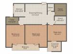 PM Enclave (3BHK+2T (1,560 sq ft) 1560 sq ft)