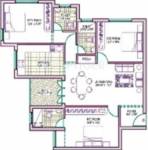 Amaar Park View (3BHK+3T (1,484 sq ft) 1484 sq ft)