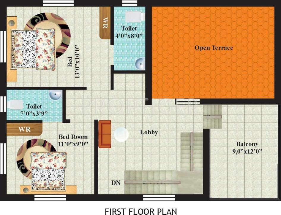 Anandam Platinum Villa (3BHK+3T (1,330 sq ft) 1330 sq ft)