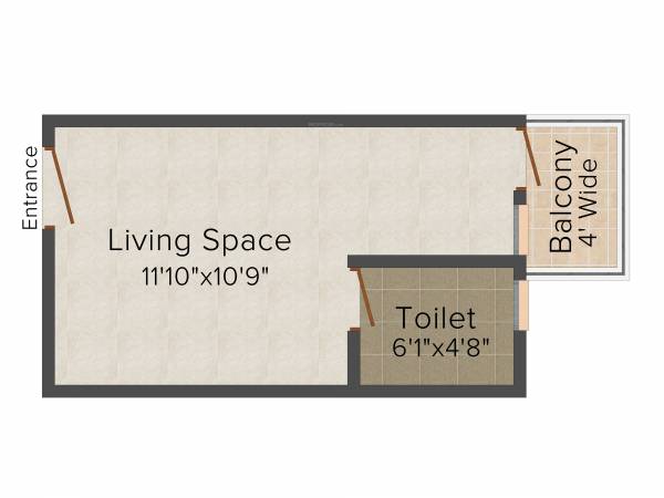 RAS Ras Residency (1BHK+1T (330 sq ft) 330 sq ft) RAS Ras Residency (1BHK+1T (330 sq ft) 330 sq ft)