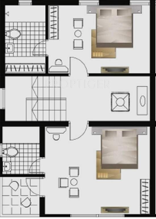 Aawaass Strawberry (4BHK+4T (2,700 sq ft) 2700 sq ft)