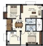 Abhinitha Venkatesam (2BHK+2T (1,195 sq ft) 1195 sq ft)