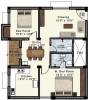Abhinitha Venkatesam (2BHK+2T (1,195 sq ft) 1195 sq ft)