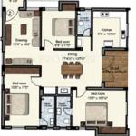 Abhinitha Venkatesam (3BHK+3T (1,575 sq ft) 1575 sq ft)