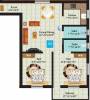 Anandam Platinum (2BHK+2T (855 sq ft) 855 sq ft)