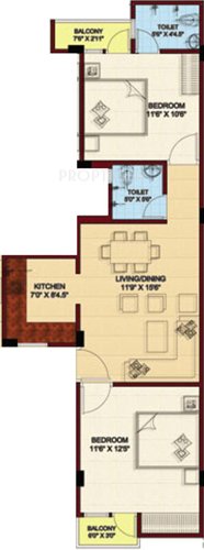 RLB Govind Kripa 1 (2BHK+2T (900 sq ft) 900 sq ft)