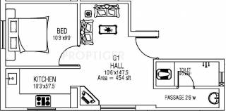 Vesta Park View (1BHK+1T (454 sq ft) 454 sq ft) Vesta Park View (1BHK+1T (454 sq ft) 454 sq ft)
