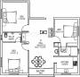 Vesta Vriksha (3BHK+2T (1,110 sq ft) 1110 sq ft) Vesta Vriksha (3BHK+2T (1,110 sq ft) 1110 sq ft)