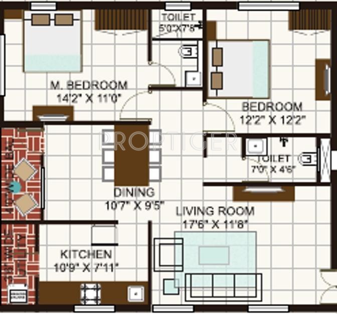 Technopolis Solitaire Abode (2BHK+2T (1,215 sq ft) 1215 sq ft) Technopolis Solitaire Abode (2BHK+2T (1,215 sq ft) 1215 sq ft)