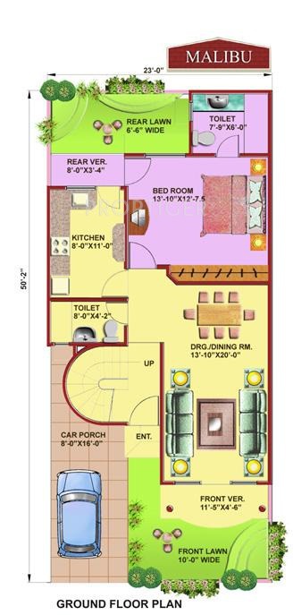 Eldeco Mansionz (3BHK+3T (1,152 sq ft) 1152 sq ft)