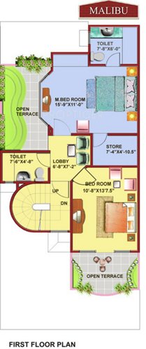 Eldeco Mansionz (3BHK+3T (1,152 sq ft) 1152 sq ft)
