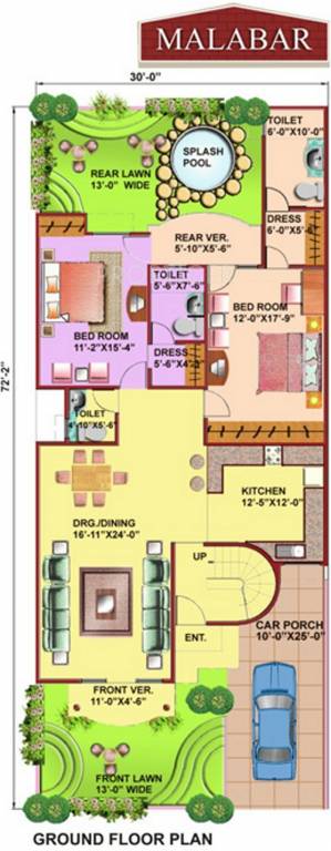 mansionz Floor Plan Ground Floor Plan