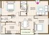 Technopolis Solitaire Nest (2BHK+2T (1,175 sq ft) 1175 sq ft)