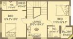 SRM Rudra (3BHK+3T (1,719 sq ft) 1719 sq ft) SRM Rudra (3BHK+3T (1,719 sq ft) 1719 sq ft)