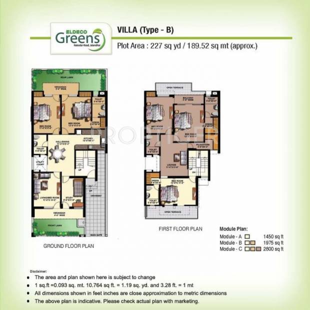 Eldeco Greens (5BHK+5T (2,023 sq ft) 2023 sq ft)