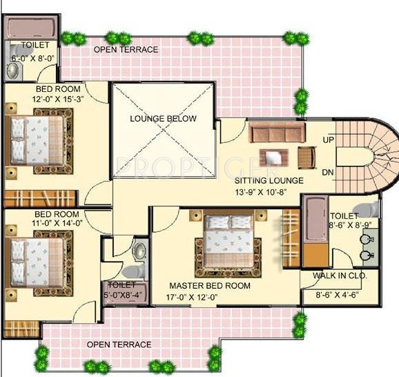 Eldeco County (5BHK+4T (2,699 sq ft) 2699 sq ft)
